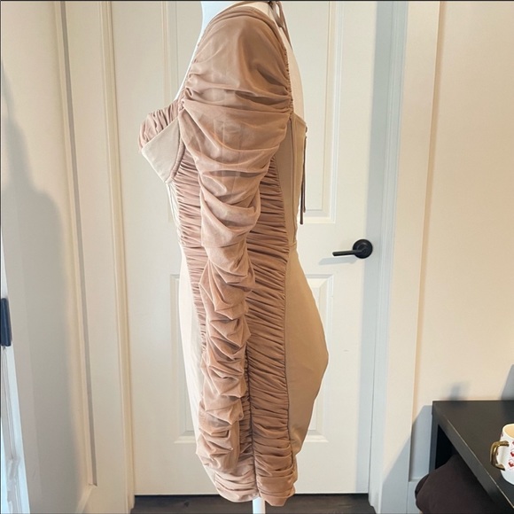 House Of CB Sebastiana Ruched Corset Mini Dress Medium - Picture 5 of 10